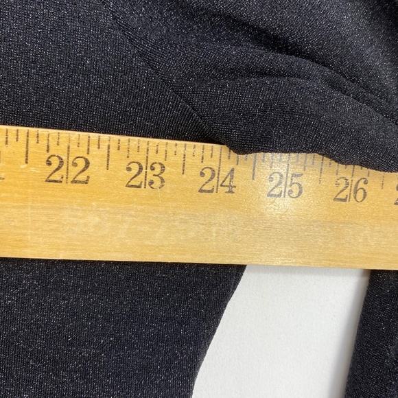 Wild Fable Juniors Size 4X Cut Out Bodycon Short Dress Black Lurex Long Sleeves - Picture 6 of 7